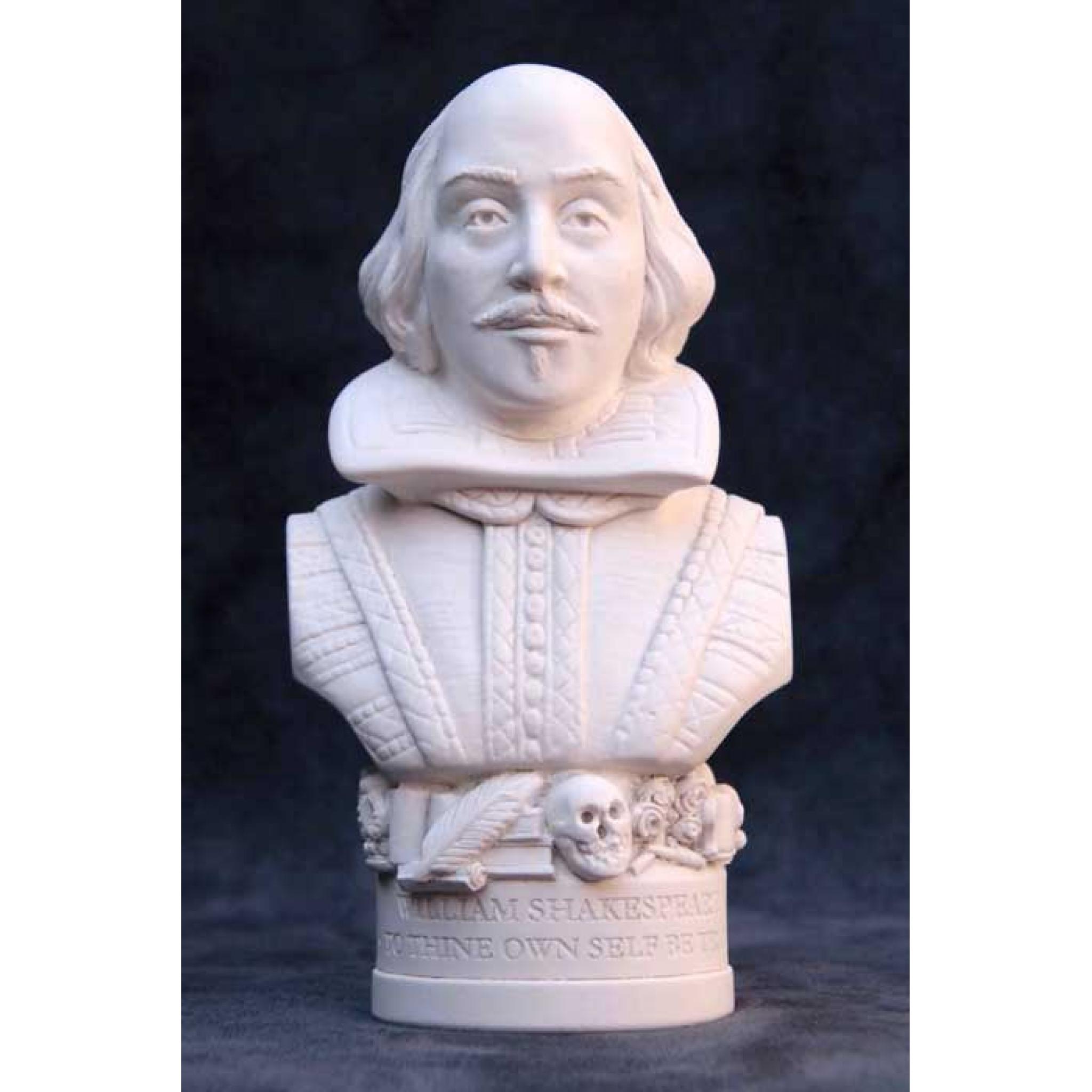 dianond select shakespeare bust coin bank