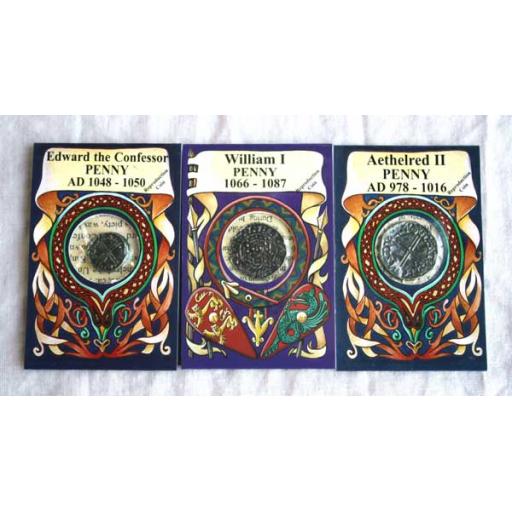 3 x Anglo Saxon Coins