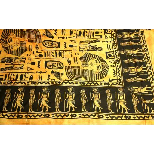 Gold Egypt Display Drape