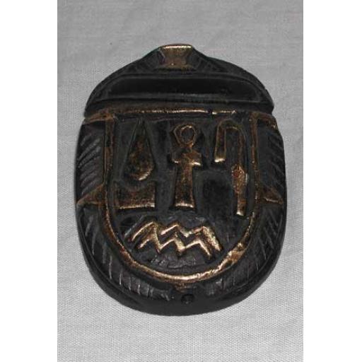 Large Carved Scarab