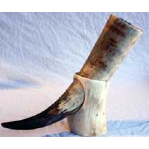 Drinking Horn on Stand