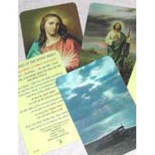 Laminate Prayer Cards