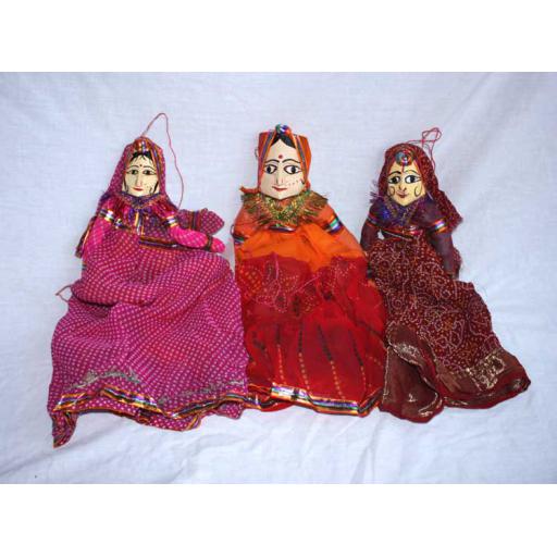 3 x Rai Puppets