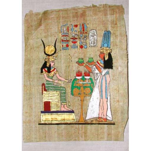 Medium Painted Papyrus Paper