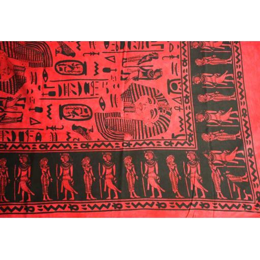 Red Egypt Display Drape