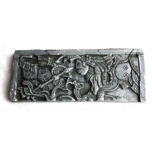 Maya Temple Plaque