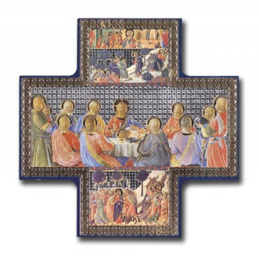 Wood Cross/Icon - Last Supper