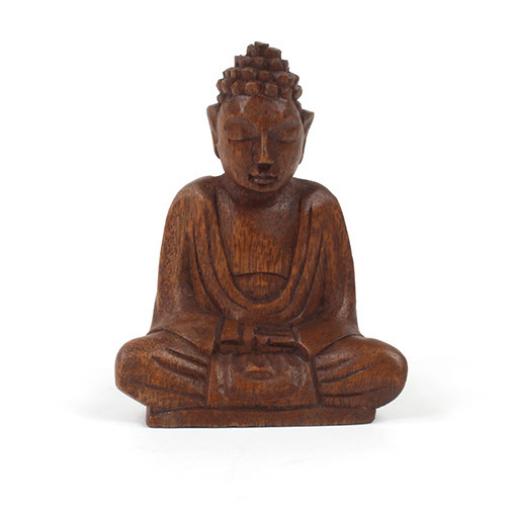 Hand Carved Sitting Buddha