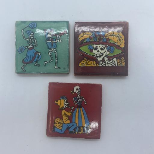 Set of 3 Ceramic Tiles