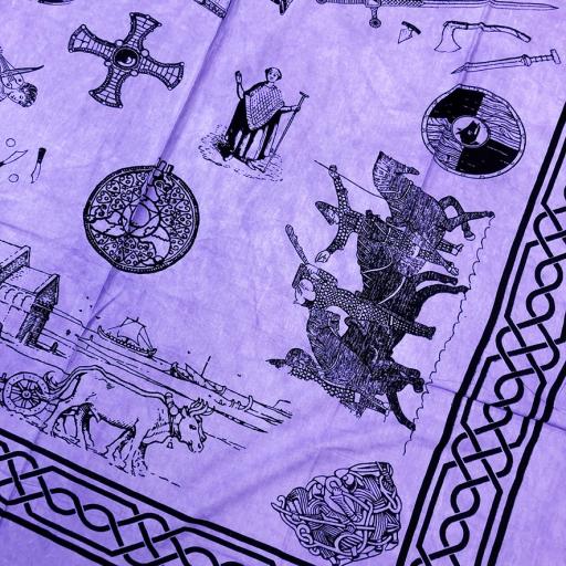 Anglo Saxon Display Drape