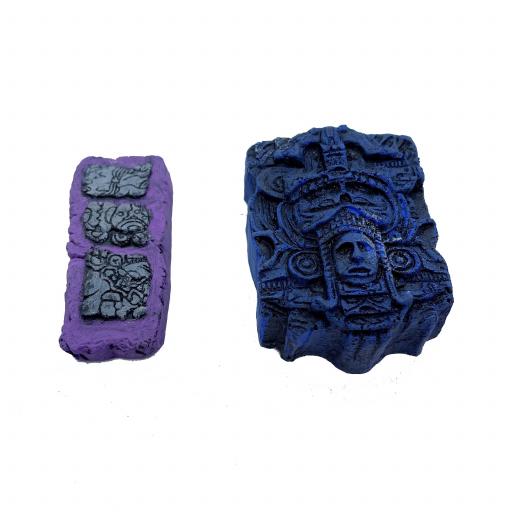 Set of 2 Maya Plaques