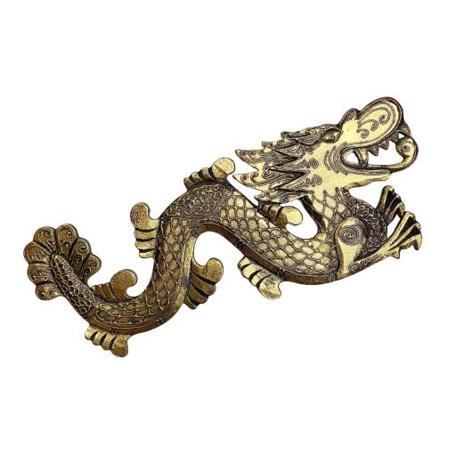 Gold Dragon Plaque