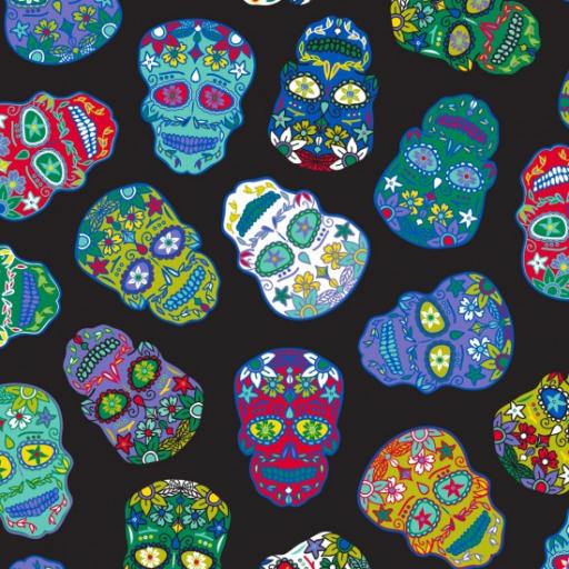 Day of the Dead Display Fabric