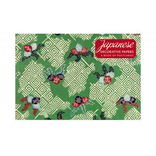 Japanese Decorative Papers Book of Postcards