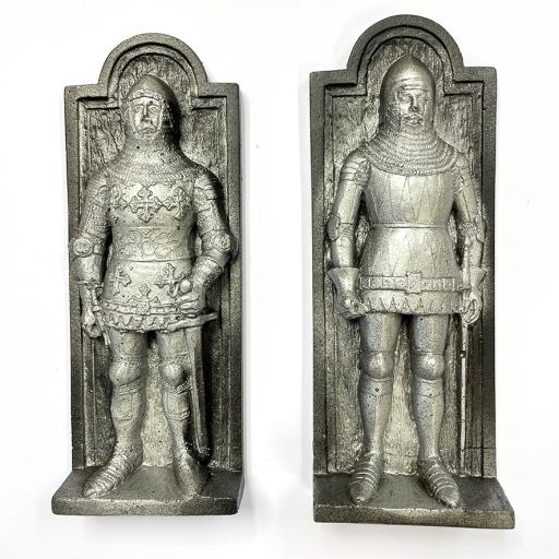 Knight in Armour plaque