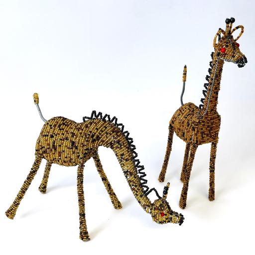 Beadwork Giraffes