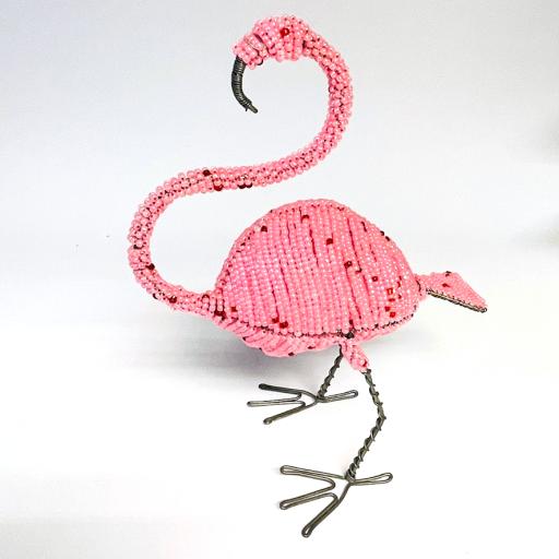 Beadwork Flamingo